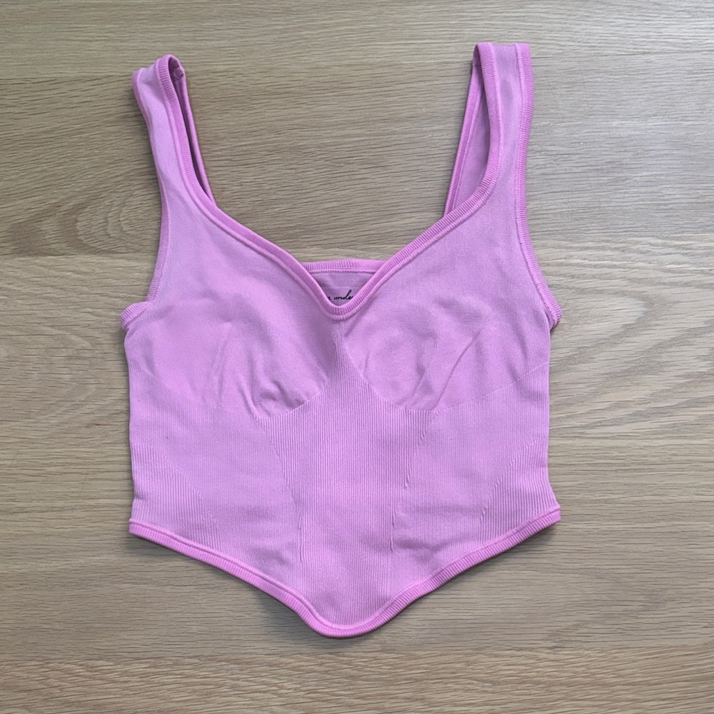 Urban Outfitters Pink Crop Top